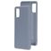 Mobiparts Samsung Galaxy A41 Silikon Hülle Backcover - Royal Grey