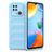 Mobigear Bumpy Xiaomi Redmi 10C Hülle Flexibles TPU Backcover - Blau