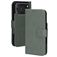 Mobiparts Classic Wallet iPhone 17 Pro MagSafe Hülle Klapphülle - Stone Green