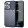 Mobigear Groove iPhone 13 Pro Hülle Flexibles TPU Backcover - Blau