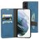 Mobiparts Classic Wallet Samsung Galaxy S21 Plus Klapphülle Portemonnaie - Steel Blue