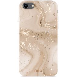 MIO iPhone SE (2020) MagSafe Hülle Hardcase Backcover - Gold Marble