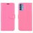 Mobigear Classic OPPO Reno 4 Hülle Klapphülle Geldbörse - Pink