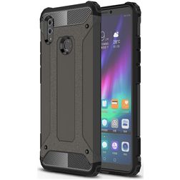 Mobigear Outdoor HONOR Note 10 Hülle Hardcase Backcover Stoßfest - Braun
