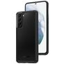 Mobiparts Rugged Clear Samsung Galaxy S21 Plus Hülle Hardcase Backcover Stoßfest - Transparent / Schwarz