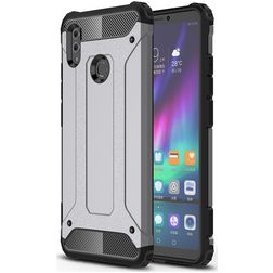 Mobigear Outdoor HONOR Note 10 Hülle Hardcase Backcover Stoßfest - Grau