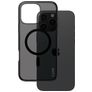 CARE by PanzerGlass Smokey iPhone 16 Pro Max MagSafe Hardcase Backcover - Transparent / Schwarz