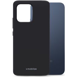 Mobilize Rubber Gelly OPPO Reno 15F Hülle Flexibles TPU Backcover - Schwarz