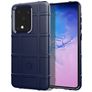 Mobigear Rugged Shield Samsung Galaxy Note 20 Hülle Flexibles TPU Backcover Stoßfest - Blau