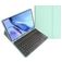 Mobigear Keys iPad Air 4 (2020) Hülle QWERTZ Bluetooth Tastatur Klapphülle + Stifthalter - Minze