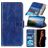 Mobigear Basic Samsung Galaxy S21 FE Hülle Klapphülle Geldbörse - Blau