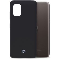 Mobilize Rubber Gelly Nokia G11 Hülle Flexibles TPU Backcover - Matt Black