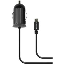 Mobiparts Auto Ladegerät Micro USB 1 Meter 2.1A - Schwarz