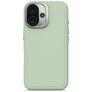 Decoded Stacks iPhone 16 Silikon MagSafe Hülle Backcover - Mist Green