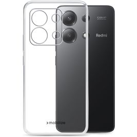 Mobilize Gelly Durchsichtig Xiaomi Redmi Note 13 4G Hülle Flexibles TPU Backcover - Transparent