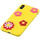 Mobigear Design iPhone XS Max Hülle Flexibles TPU Backcover - Gänseblümchen