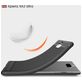 Mobigear Brushed Slim Sony Xperia 10 Plus Hülle Flexibles TPU Backcover - Rot