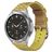 Mobigear Loop Nylon Smartwatch Armband Dornschließe - 22-mm-Universalanschluss - Gelb