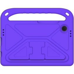 Mobigear AeroArmor Samsung Galaxy Tab A11 Tablet Hülle für Kinder mit Tragegriff + Stifthalter - Lila
