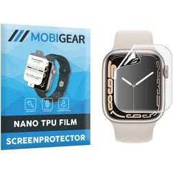 Mobigear Apple Watch - 41 mm Hydrogel TPU Displayschutz - Hüllenfreundlich
