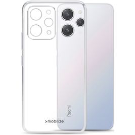 Mobilize Gelly Durchsichtig Xiaomi Redmi 12 Hülle Flexibles TPU Backcover - Transparent