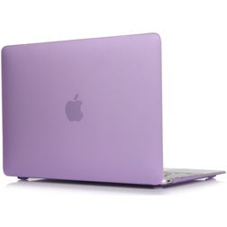 Mobigear Matte MacBook 12 Zoll (2015-2017) Hardcase Hülle MacBook Case - Lila - Model A1534