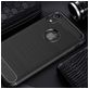 Mobigear Brushed Slim iPhone XR Hülle Flexibles TPU Backcover - Schwarz