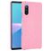 Mobigear Croco Sony Xperia 10 III Hülle Hardcase Backcover - Pink