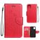 Mobigear Flowers iPhone 11 Hülle Klapphülle Geldbörse - Rot