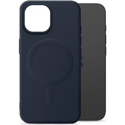 My Style Protective Flex iPhone 14 MagSafe Hülle Flexibles TPU Backcover - Marineblau
