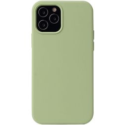 Mobigear Rubber Touch iPhone 13 Silikon Hülle Backcover - Pastellgrün
