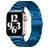 Mobigear Antwerp Edelstahl Apple Watch Armband Faltschließe - 42/41/40/38 mm - Blau