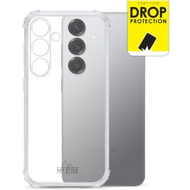 My Style Protective Flex Durchsichtig Samsung Galaxy S25 Hülle Flexibles TPU Backcover Stoßfest - Transparent