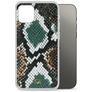 Mobilize Magnet Gelly iPhone 12 Pro Hülle Flexibles TPU Backcover Stoßfest - Green Snake