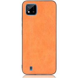 Mobigear Stitch Realme C11 (2020) Hülle Backcover - Orange