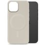 My Style Protective Flex iPhone 13 MagSafe Hülle Flexibles TPU Backcover - Antique White