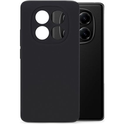 Mobilize Rubber Gelly Xiaomi Redmi Note 14 Pro TPU (flexibel) Backcover - Schwarz