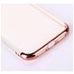 Mobigear Royal iPhone XR Hülle Flexibles TPU Backcover - Transparent / Roségold