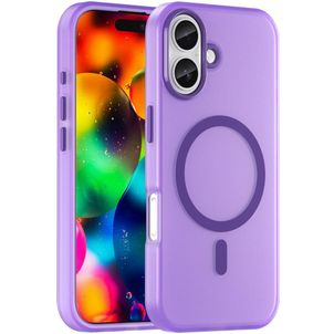 Mobigear Shockproof iPhone 17 MagSafe Hülle Hardcase Backcover - Lila