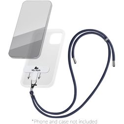 My Style Lanyard Universal-Handykette einstellbar - Blau