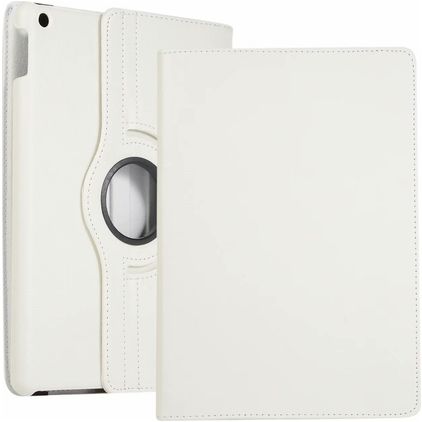 Mobigear DuoStand iPad 9 (2021) Hülle Drehbare Klapphülle - Weiß
