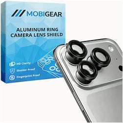 Mobigear Single Lens iPhone 18 Pro Panzerglas Gehärtetes Glas Kameralinsen Schutz - Hüllenfreundlich - Schwarz