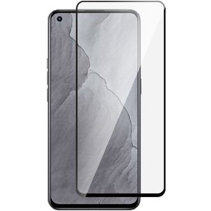 Mobigear Premium Realme GT Master Edition Panzerglas Gehärtetes Glas Displayschutz - Hüllenfreundlich - Schwarz