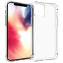 Mobigear Cushion Durchsichtig iPhone 12 Hülle Flexibles TPU Backcover Stoßfest - Transparent