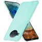 Mobigear Croco Nokia X10 Hülle Hardcase Backcover - Türkis