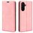 Mobigear Retro Slim Samsung Galaxy A27 Hülle Klapphülle Geldbörse - Pink