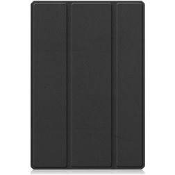 Mobigear Tri-Fold Gel Samsung Galaxy Tab A8 10.5 (2021) Hülle TPU,Kunstleder Klapphülle - Schwarz