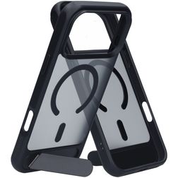 Mobiparts Hardcover iPhone 18 Pro Max MagSafe Hardcase Backcover mit Ständer - Satin Black