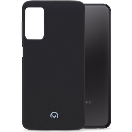 Mobilize Rubber Gelly Samsung Galaxy A23 Hülle Flexibles TPU Backcover - Matt Black
