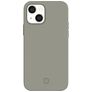 Valenta Snap Luxe iPhone 13 Hülle Echtes Leder Backcover - Grau